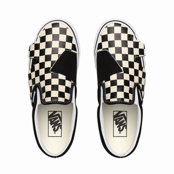 Damske Slip On Tenisky Vans Classic Origami Biele VA17YNEKF